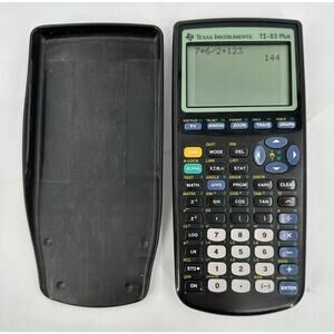 Texas Instruments TI-83 Plus Graphing Calculator - Black includes black Coover